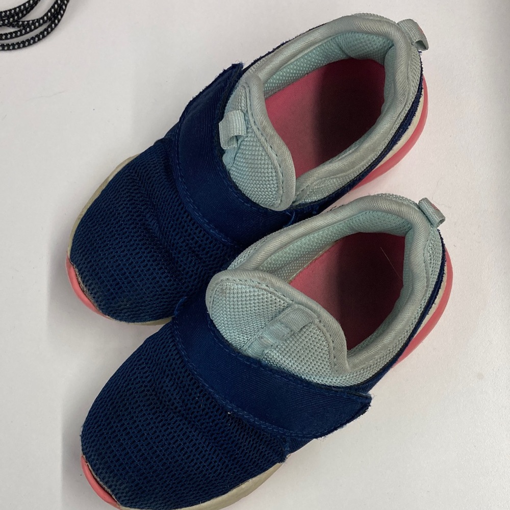 Carter's Navy and Pink Kids Sneakers for Girls or Boys